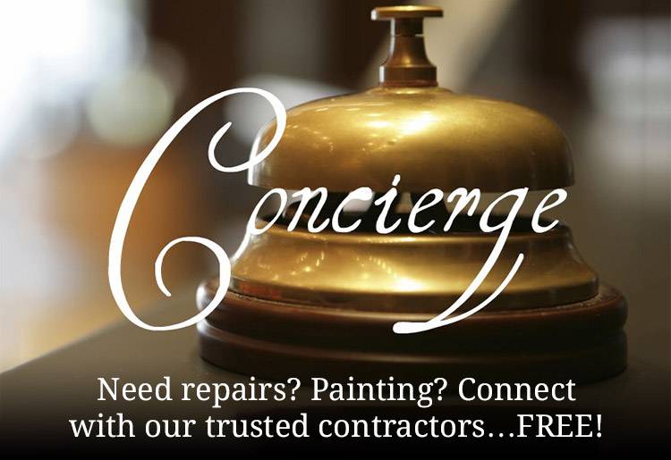 Home Seller Concierge. Need repairs? Connect with our trusted contractors, free.