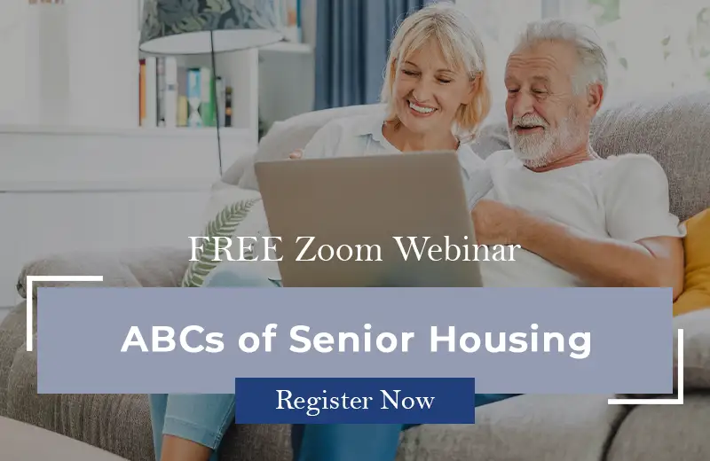 Register for our upcoming ABCs of Senior Housing webinar